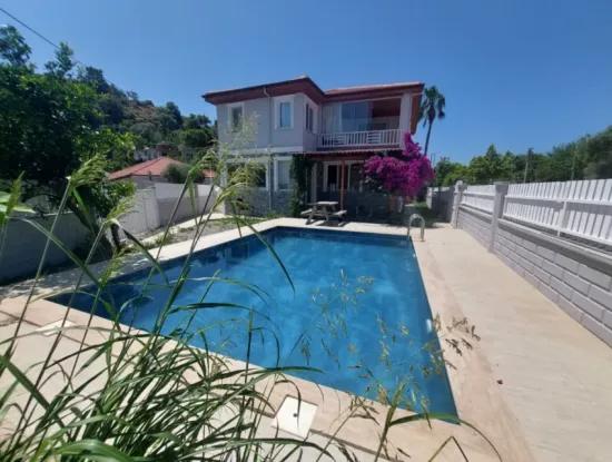 Mugla Dalyan Da 500 M2 Müstakil Arsada, Eşyalı 2 Daire 220 M2 Komple Kiralık