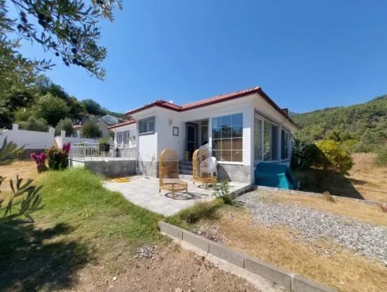 Köyceğiz Çandır’da 2+1 Eşyasız Geniş Müstakil Ev Yıllık Kiralık