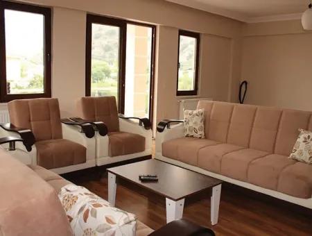 Muğla Dalyanda Kiralık Eşyalı 3+1 Daire