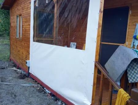 Muğla Ortaca Okçularda 1+1 Ahşap Bungalov Kiralık