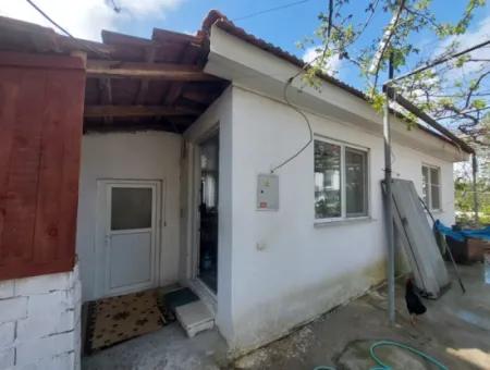 Ortaca Karaburunda 171 M2 Müstakil Arsada 50 M2 1+1  Köy Evi Satılık