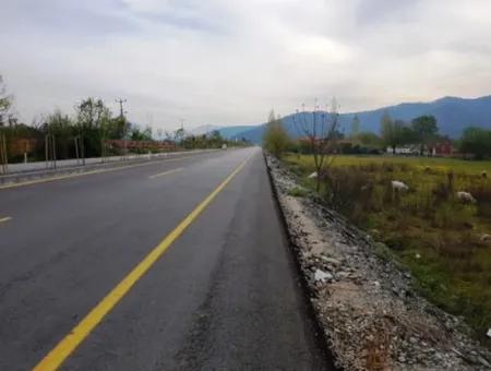 Muğla Ortaca Okçularda Dalyan Anayoluna Sıfır Yatırıma Uygun 3 577 M2 Arazi Satılık