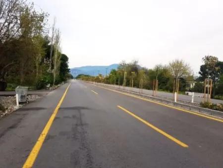 Muğla Ortaca Okçularda Dalyan Anayoluna Sıfır Yatırıma Uygun 3 577 M2 Arazi Satılık