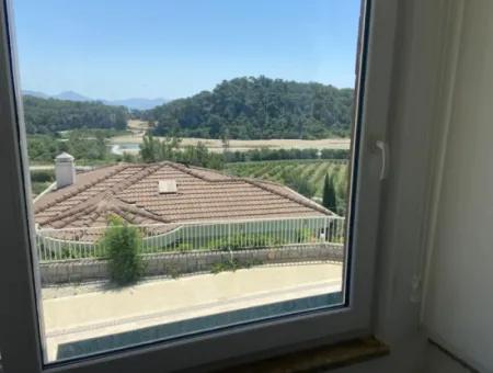 Mugla Sarıgermede 400 M2 Arsada Yüzme Havuzlu 3+1 Dubleks Satılık 