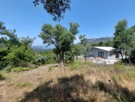 Mugla Gökbelde Göl Ve Deniz Manzaralı 1000M2 Arazi Satılık