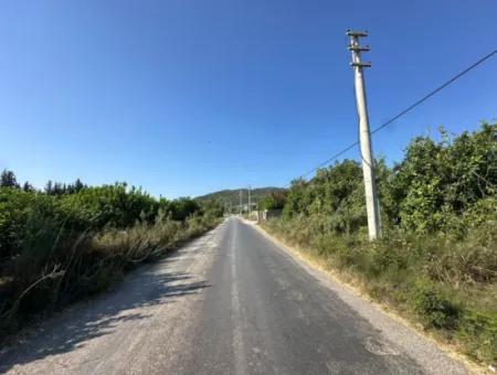 Ortaca Fevziye De 529 M2 Köşe Parsel Arsa Satılık