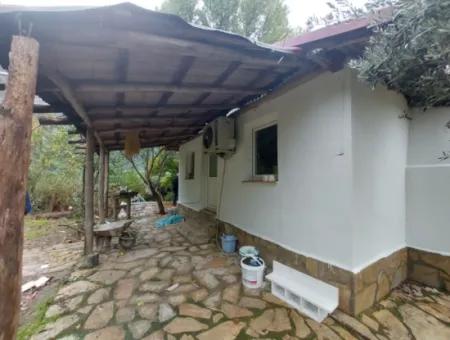 Muğla Ortaca Okçularda Eşyasız Kiralık 2+1 Bahçeli Köy Evi