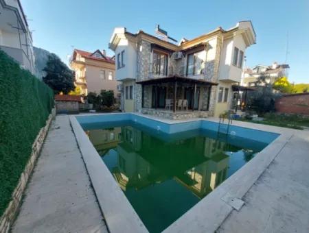 Muğla Dalyan Da 700 M2 Arsada Yüzme Havuzlu Eşyalı 3+1, 2 Dubleks 1 Tanesi Kiralık