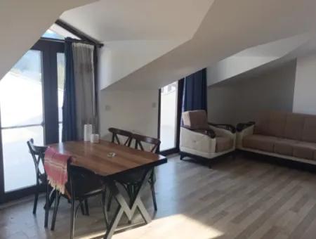 Ortaca Dalyanda Yüzme Havuzlu 80 M2, 2+1 Eşyalı Daire Kiralık